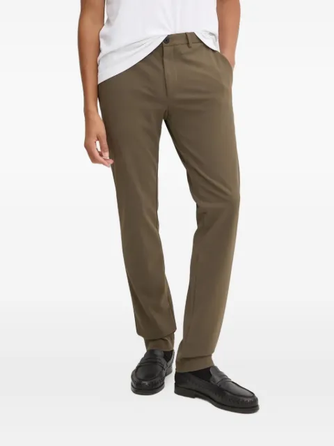 Theory button-fastening trousers Green L0197236