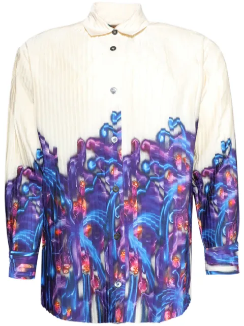 Casella Meyer Desert-print shirt Neutrals DEPTPSDA