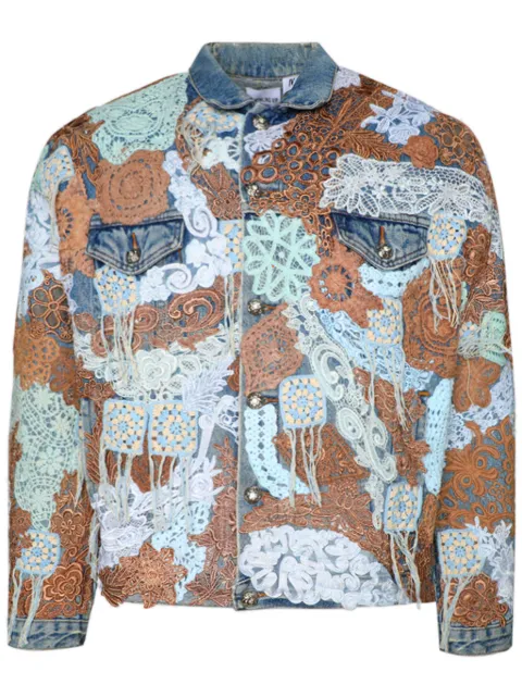 EARTHLING VIP Poetic Lust denim jacket Brown 217