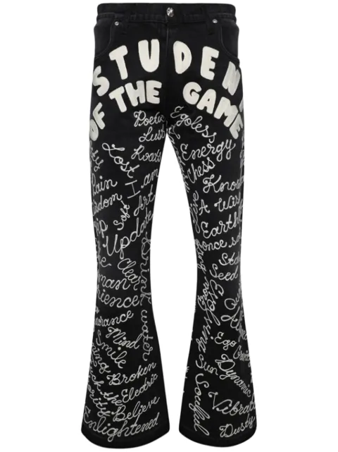 EARTHLING VIP Student bootcut jeans Black 232