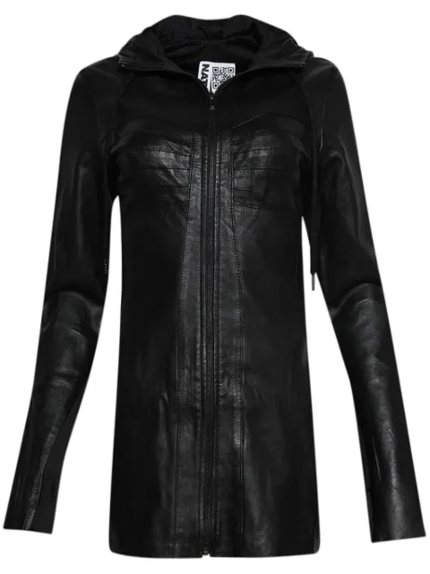 Natasha Zinko leather mini dress Black PF24NZ10801