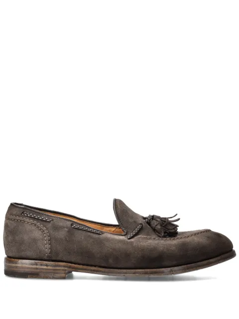 Premiata 32056 suede loafers Brown 32056RAINHORSE