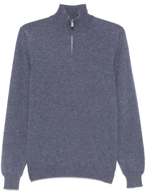 Fedeli Favonio sweater Blue 7UI07003