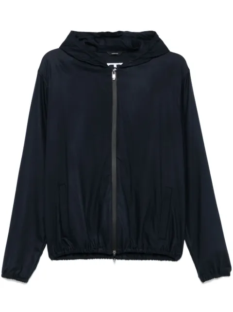 Tombolini zip-up hoodie Blue SBT6IHGTK