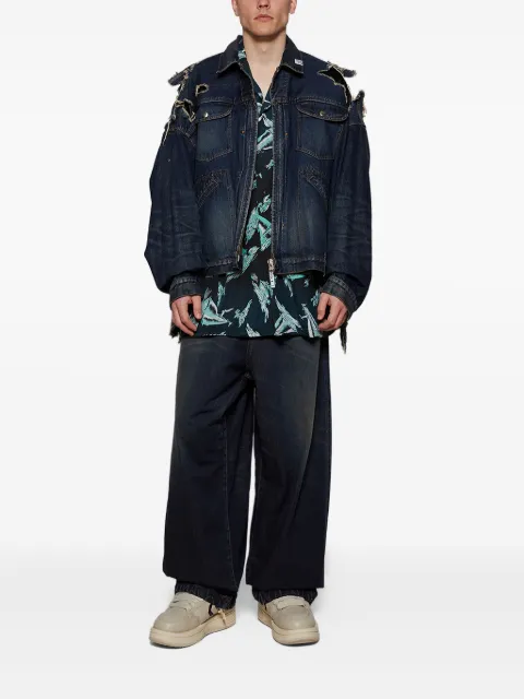 Maison MIHARA YASUHIRO Aloha shirt Black J14SH187