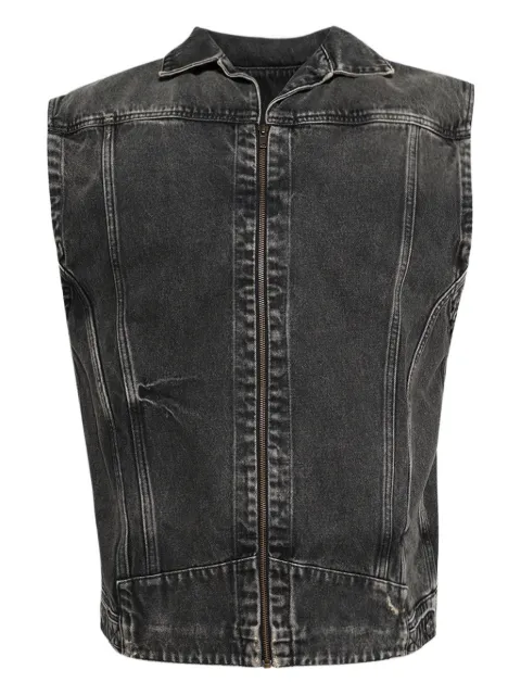 Martine Rose denim vest Grey 249WD03032