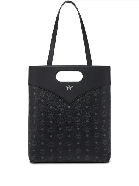 MCM large Diamond tote bag Black MMTEAAK01
