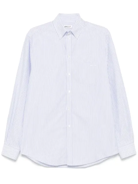 Bally striped shirt Blue MSH020CO344