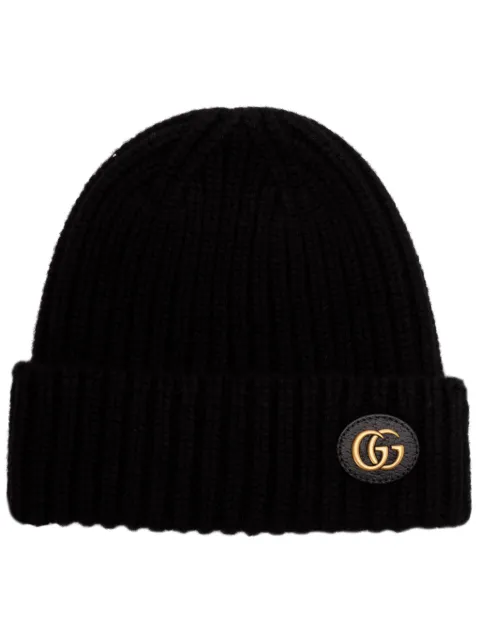 Gucci Double G beanie Black 7645943GB02