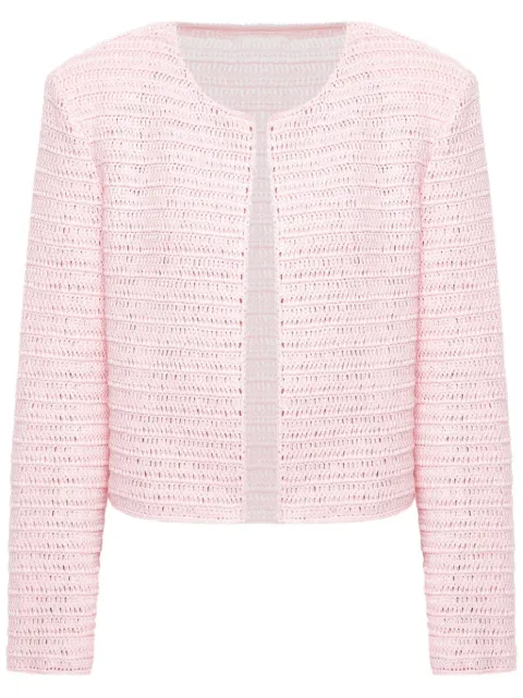 A.M.G. linen cardigan Pink SJK0423