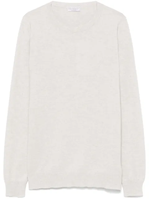 Brunello Cucinelli cashmere sweater Neutrals M12144400C9610