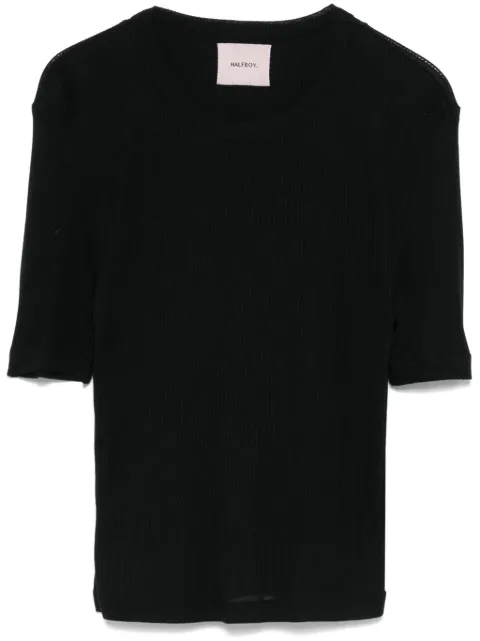 Halfboy Baby T-shirt Black HFW241WTTS029111