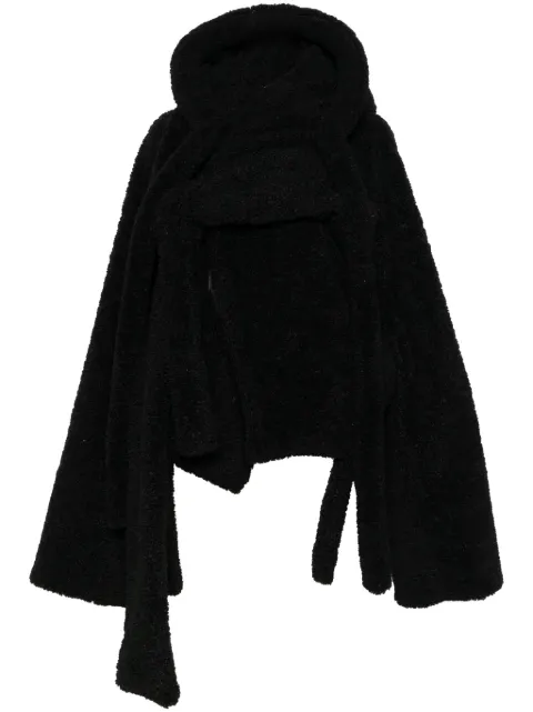 Ottolinger wrap teddy jacket Black 1230703921