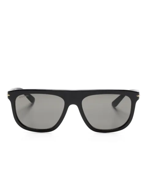 Gucci Eyewear oval-frame sunglasses Black GG1726S001