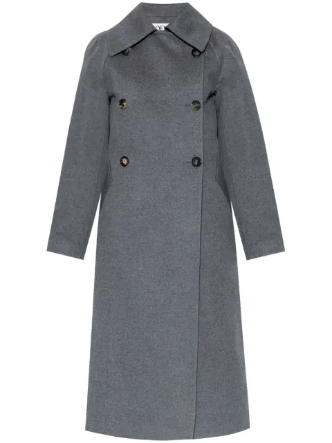 LOEWE double-breasted coat Grey S540Y01XA7