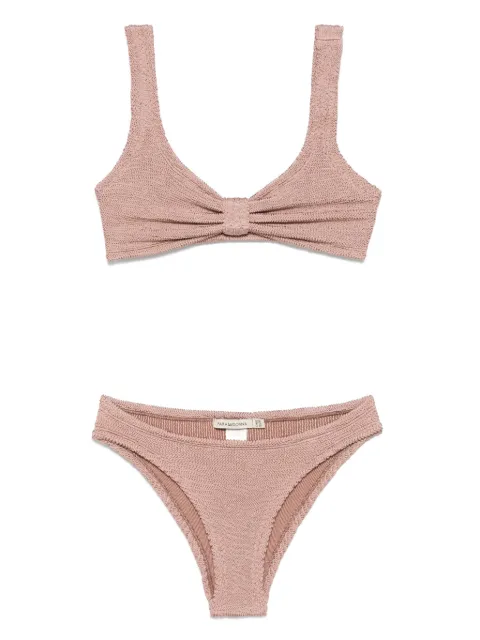 PARAMIDONNA seersucker bikini Neutrals SS25SALRB