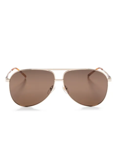 Gucci Eyewear pilot-frame sunglasses Neutrals GG1677S