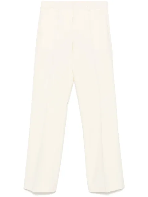 Alberto Biani flared trousers White CC843WO0214