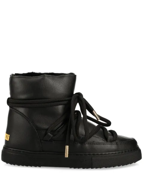Inuikii leather boots Black 5000003
