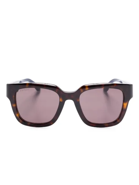 Gucci Eyewear square-frame sunglasses Brown GG1670SK002