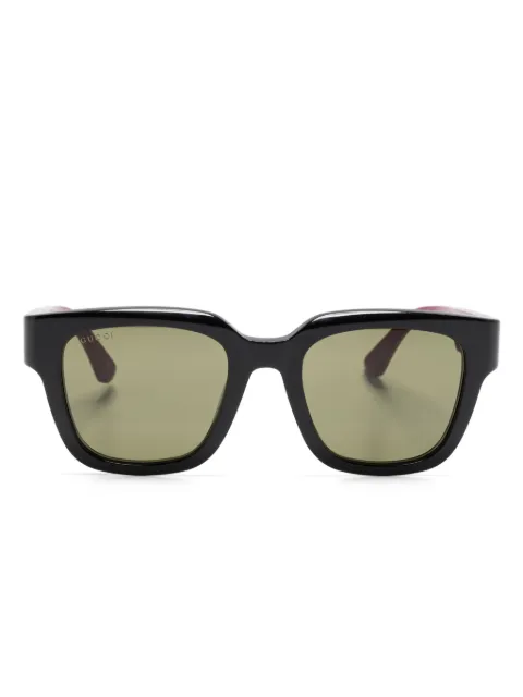 Gucci Eyewear oversize-frame sunglasses Black GG1670SK005