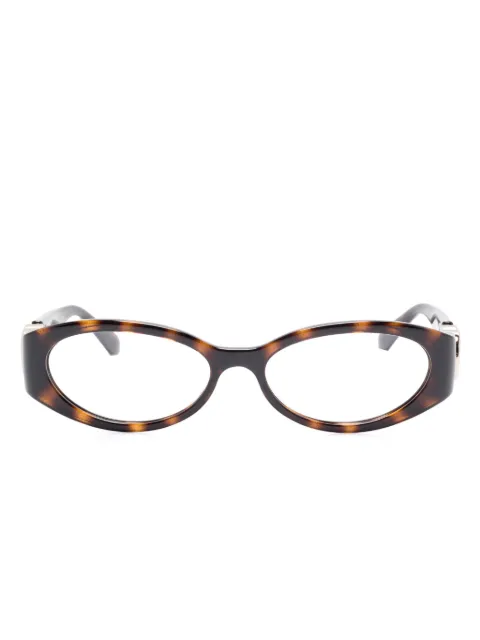 Gucci Eyewear oval-frame glasses Black GG1693O