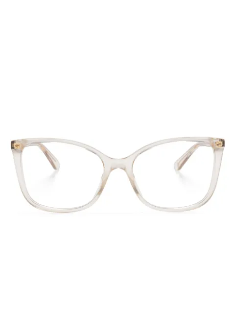 Gucci Eyewear cat eye-frame glasses Neutrals GG0026O