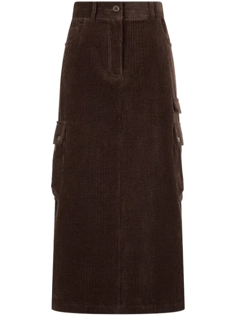 TOMBOY corduroy cargo skirt Brown 9104432921