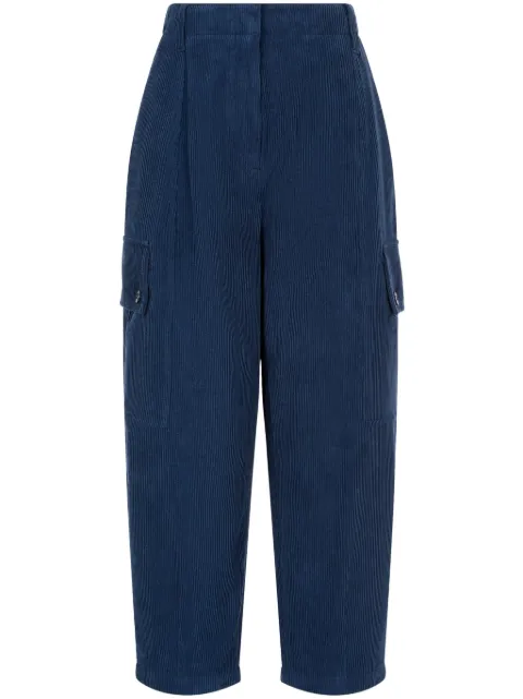 TOMBOY corduroy cargo pants Blue 9104431174