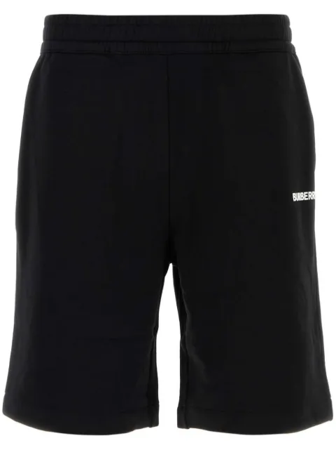 Burberry cotton bermuda shorts Black 8096361