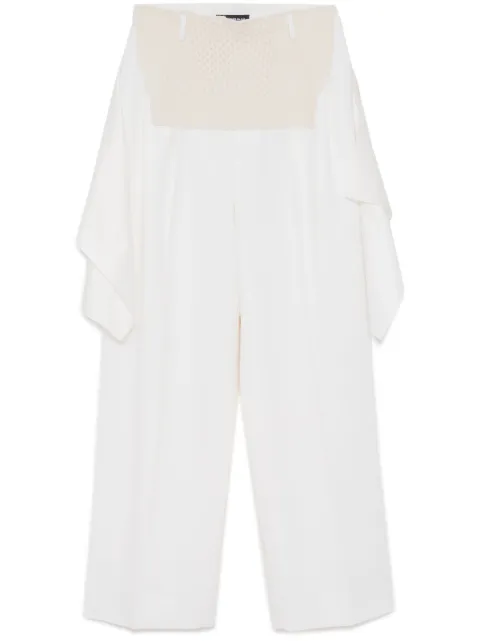 Undercover panelled straight trousers Neutrals UC2D1510
