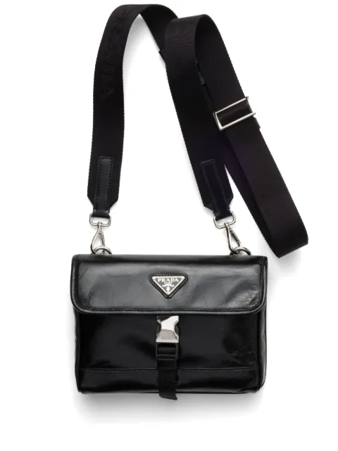 Prada triangle-logo smartphone case Black 2ZH1082CX7
