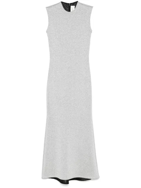 Burc Akyol jersey maxi dress Silver BA4ED06O15060