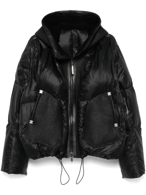 Isaac Sellam Experience Equivocation puffer jacekt Black EQUIVOQUE