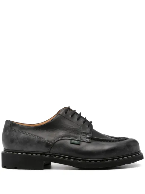 Paraboot leather derby shoes Black 710709