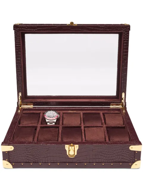 Rapport Brompton Optic Eight watch box Brown L283
