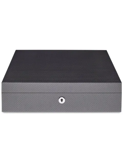 Rapport Carbon Fibre Ten watch box Grey L285