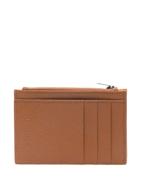Doucal's leather card holder Brown DA0017PA0M04