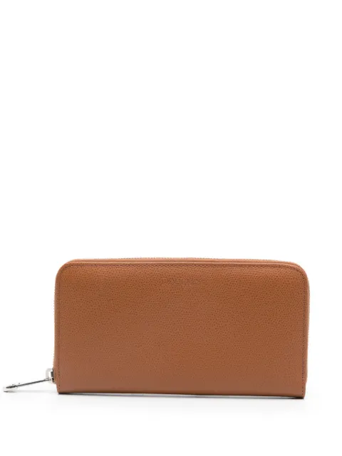 Doucal's leather continental wallet Brown DA0016PA0M04