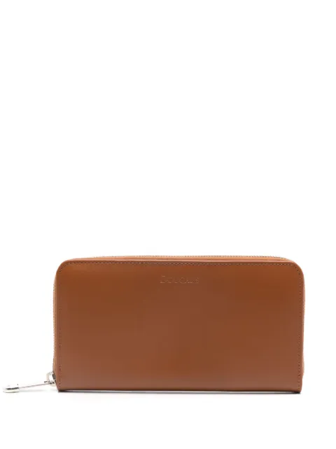 Doucal's leather continental wallet Brown DA0016MR0C00
