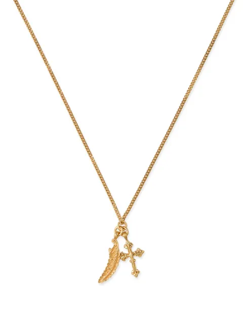 Emanuele Bicocchi Cross chain necklace Gold EAPJPC4G