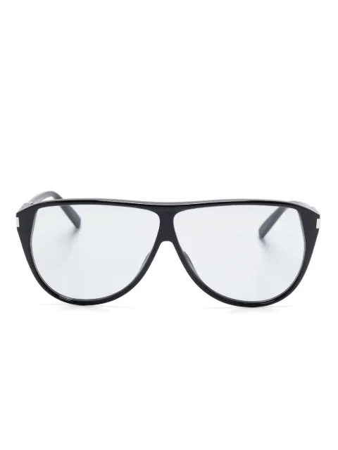 Saint Laurent Eyewear Gaspar pilot-frame sunglasses Black SL731GASPAR