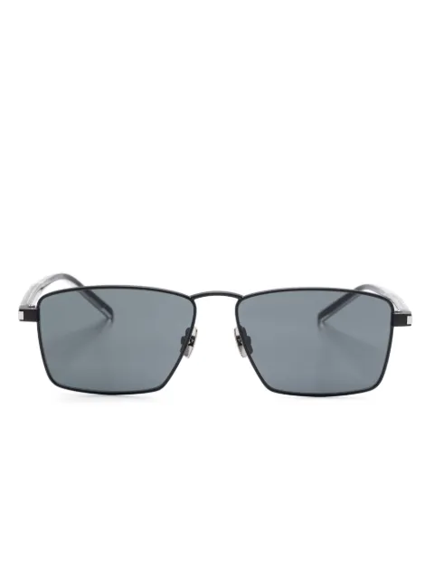 Saint Laurent Eyewear rectangle-frame sunglasses Black SL700