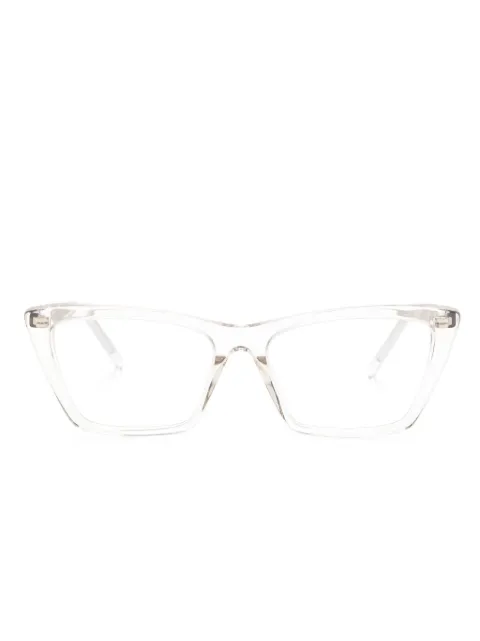 Saint Laurent Eyewear Mica Thin glasses White SL737MICATHINOPT004