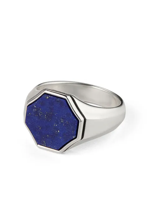 Emanuele Bicocchi Hex signet ring Silver EA5L