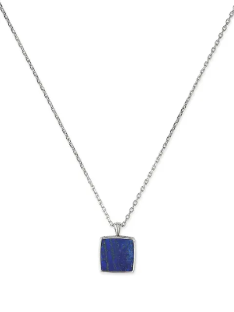 Emanuele Bicocchi Lapis amulet necklace Silver CNQP1B