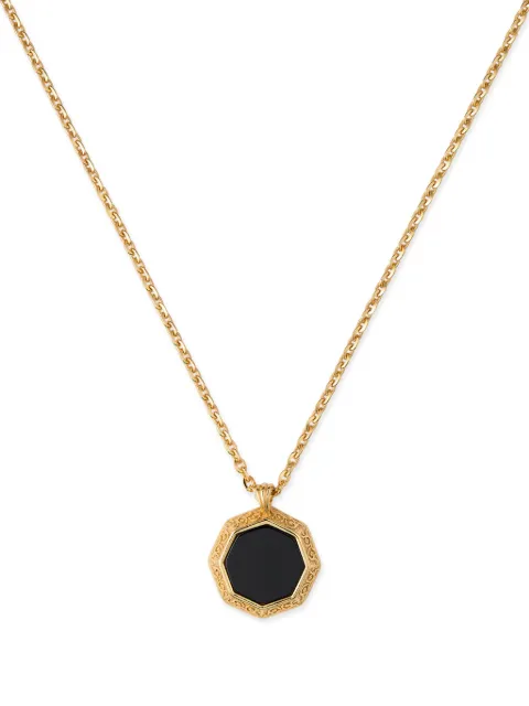 Emanuele Bicocchi onyx-pendant necklace Gold CNOP2NG