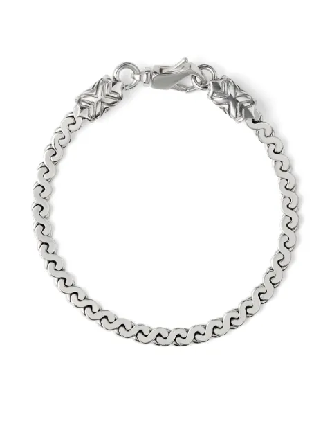 Emanuele Bicocchi Infinity Loop bracelet Silver SXB2