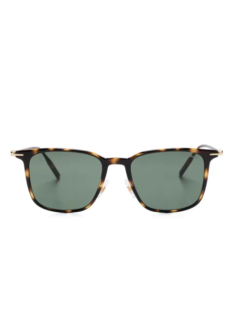 Montblanc square-frame sunglasses Brown MB0354S