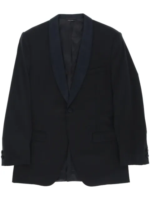 Prada Pre-Owned 2000s single-breasted blazer Blue PRAD600BL